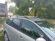 Ford Focus II 2005–2008 Alumīnija jumta reliņi (Caravan, hroms) foto 6