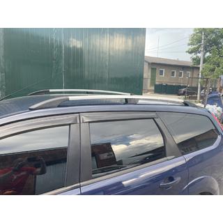 Alumīnija jumta reliņi (Caravan, hroms) foto 4