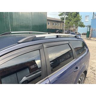 Alumīnija jumta reliņi (Caravan, hroms) Ford Focus II 2008–2011 foto 3