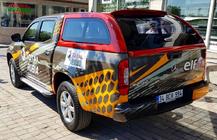 Mercedes X class 2017–2020 Pikapa kravas kastes hardtops (Canopy) foto 5