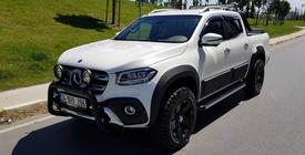 Mercedes X class 2017–2020 Spārnu arku paplašinātāji (ABS) foto 6