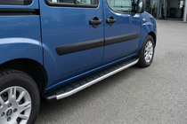 Fiat Doblo I 2001–2005 Sānu sliekšņi Fullmond (2 gab., alumīnija) foto 1