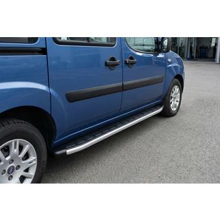 Sānu sliekšņi Fullmond (2 gab., alumīnija) Fiat Doblo I 2001–2005 foto 1