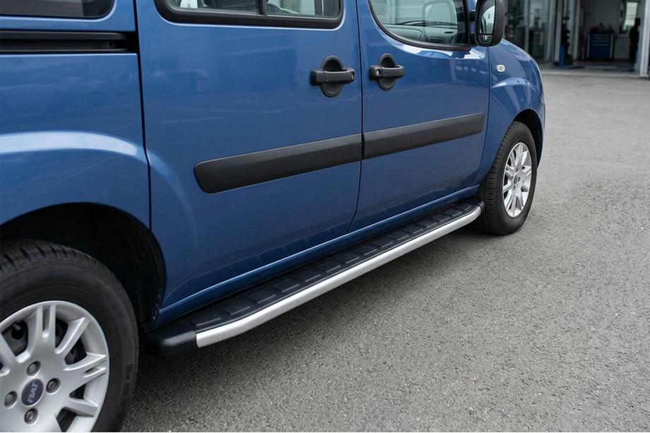 Fiat Doblo I 2001–2005 Sānu sliekšņi Fullmond (2 gab., alumīnija) Image