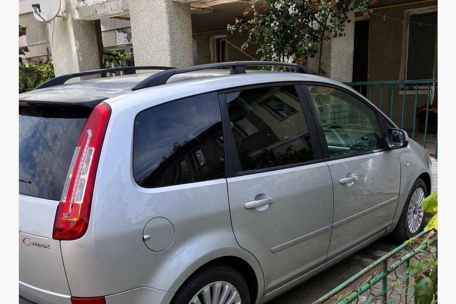Ford C-Max 2004–2010 Melni jumta reliņi Image