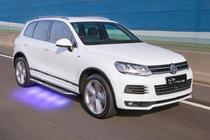 Volkswagen Touareg 2010–2018 Sānu pakāpieni Original V3 stilā (2 gab., alumīnijs) foto 9