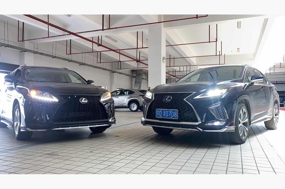 Lexus RX 2009–2015 Priekšējais bamperis (F-Sport dizains 2021) 2009-2015, ar LED priekšējiem lukturiem (2021. gada dizains) Foto 4