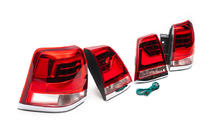 Toyota Land Cruiser 200 2007–2021 Aizmugurējie lukturi 2007-2015 V1 (dizains 2016+) foto 3