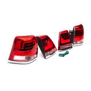 Aizmugurējie lukturi 2007-2015 V1 (dizains 2016+) Toyota Land Cruiser 200 2007–2021 foto 3