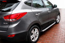 Hyundai IX-35 2010–2015 Sānu pakāpieni Fullmond (2 gab., alumīnijs) foto 1