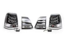 Toyota Land Cruiser 200 2007–2021 Aizmugurējie lukturi 2007-2015 (BlackEdition) foto 5