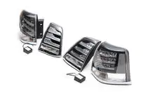 Toyota Land Cruiser 200 2007–2021 Aizmugurējie lukturi 2007-2015 (BlackEdition) foto 3