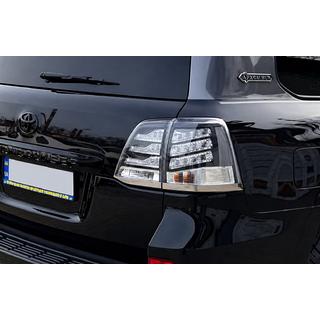 Aizmugurējie lukturi 2007-2015 (BlackEdition) Toyota Land Cruiser 200 2007–2021 foto 2