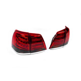 Aizmugurējie lukturi 2007-2015 V-3 (Lexus dizains 2012-2015) Toyota Land Cruiser 200 2007–2021 foto 4