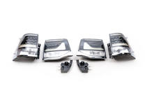 Toyota Land Cruiser 200 2007–2021 Aizmugurējie lukturi 2016+ (Executive Black) foto 9