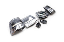 Toyota Land Cruiser 200 2007–2021 Aizmugurējie lukturi 2016+ (Executive Black) foto 3
