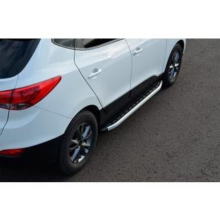 Sānu sliekšņi Fullmond (2 gab., alumīnija) Kia Sportage 2010–2015 foto 3