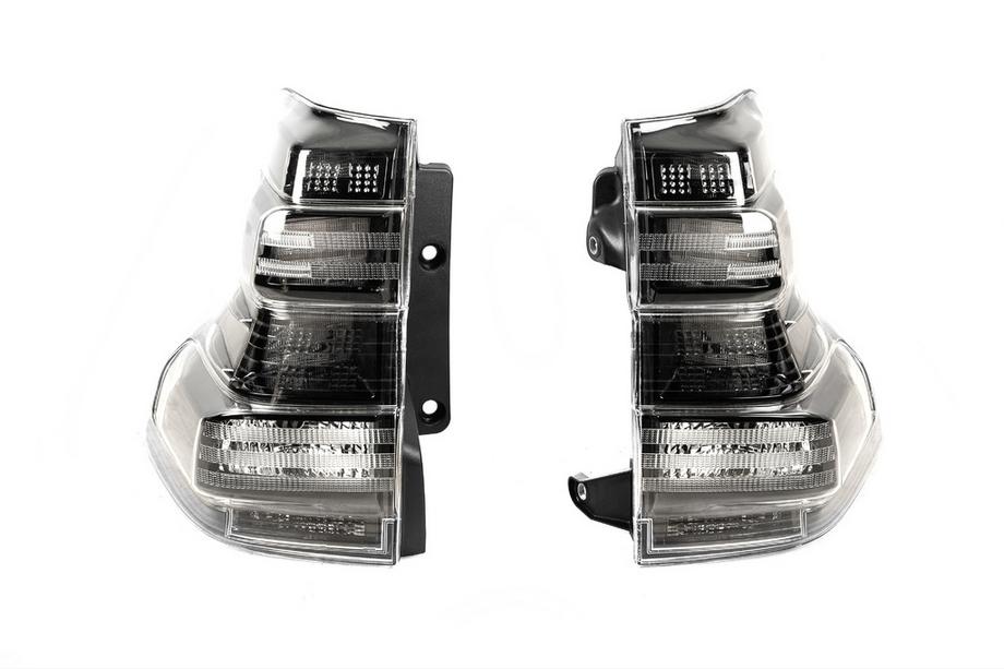 Toyota Land Cruiser Prado 150 2009–2023 Aizmugurējie lukturi BlackEdition (2009-2017, 2 gab.) Image