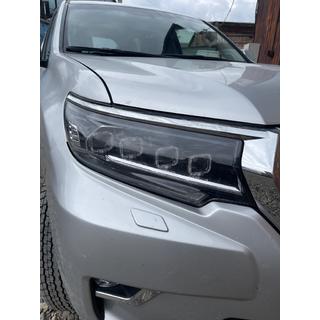 Priekšējie lukturi Lexus-design 4-LED V1 (2017+, 2 gab.) Toyota Land Cruiser Prado 150 2009–2023 foto 3