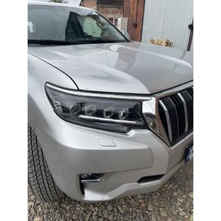Priekšējie lukturi Lexus-design 4-LED V1 (2017+, 2 gab.) Toyota Land Cruiser Prado 150 2009–2023 foto 2