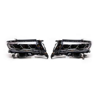 Priekšējie lukturi Lexus-design-3-LED V1 (2017+, 2 gab.) Toyota Land Cruiser Prado 150 2009–2023 foto 3
