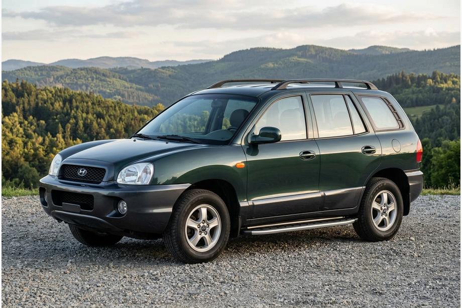 Hyundai Santa Fe 1 2000–2006 Sānu sliekšņi Fullmond (2 gab., alumīnija) Image