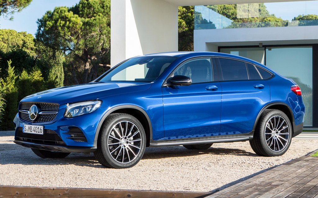 Mercedes-Benz GLC Coupe kupejas krosovera apskats