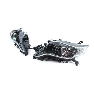 Priekšējie LED priekšējie lukturi (2013-2017, 2 gab.) Toyota Land Cruiser Prado 150 2009–2023 foto 4