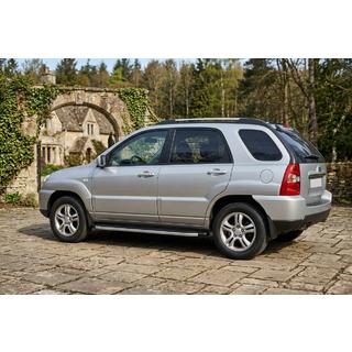 Sānu sliekšņi Fullmond (2 gab., alumīnija) Kia Sportage 2004–2010 foto 1