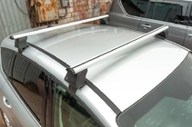 Toyota Camry 2006–2011 Jumta bagāžnieks (hroms, pāris) foto 2