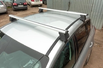 Toyota Camry 2006–2011 Jumta bagāžnieks (hroms, pāris) foto 6