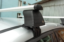 Toyota Camry 2006–2011 Jumta bagāžnieks (hroms, pāris) foto 7