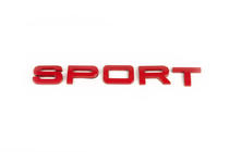 Range Rover Sport 2005–2013 Sport uzraksts (sarkans) foto 2