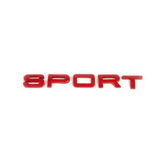 Sport uzraksts (sarkans) foto 2