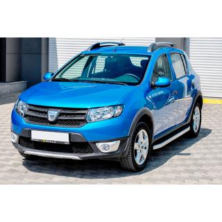 Sānu pakāpieni Fullmond (2 gab., alumīnijs) Dacia Sandero 2013–2020 foto 1
