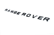 LandRover Range Rover Uzraksts – spīdīgi melns (2. tips) foto 2
