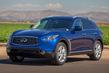 Infiniti QX70 krosovera apskats foto 3