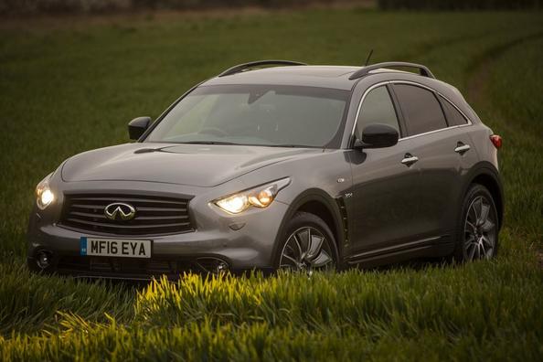 Infiniti QX70 krosovera apskats