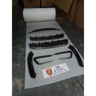 Larty bodykit komplekts (īsta oglekļa šķiedra) foto 3