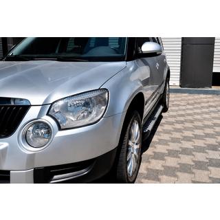 Sānu pakāpieni Allmond Grey (2 gab., alumīnijs) Skoda Yeti 2009–2017 foto 1