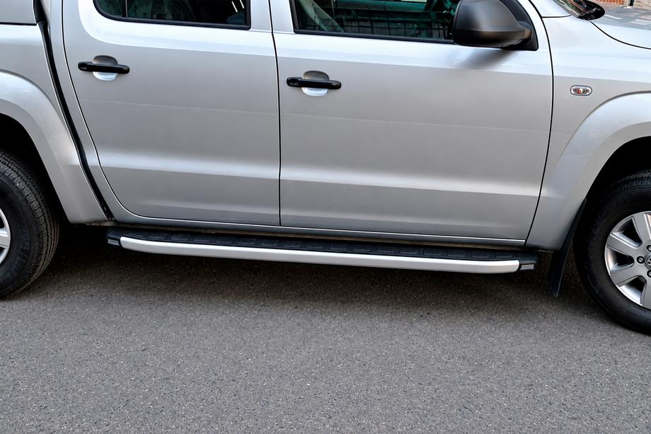 Volkswagen Amarok 2010–2022 Sānu pakāpieni Fullmond Grey (2 gab., alumīnijs) Image