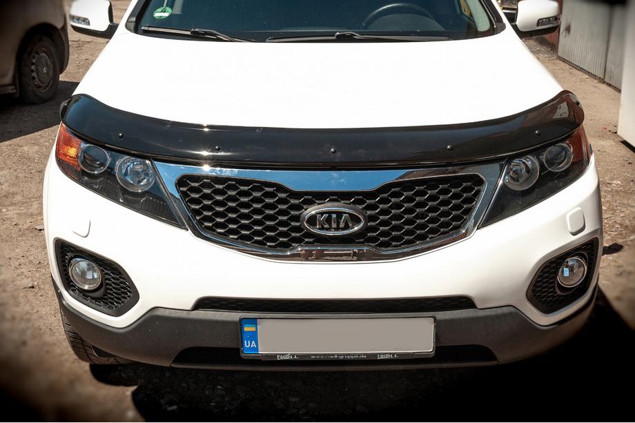 Kia Sorento II XM 2009–2014 Motora pārsega deflektors 2009-2012 (EuroCap) Image