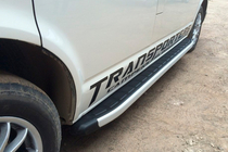 Volkswagen T5 Multivan 2003–2010 Sānu pakāpieni Fullmond (2 gab., alumīnijs) Īsā riteņu bāze foto 2