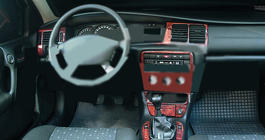 Opel Vectra B 1995–2002 Instrumentu paneļa uzlikas koka imitācijā (AKCIJA) foto 2