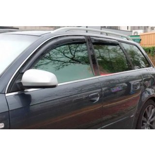 Logu vēja deflektori (Avant, 4 gab., HIC) Audi A4 B7 2004–2008 foto 1