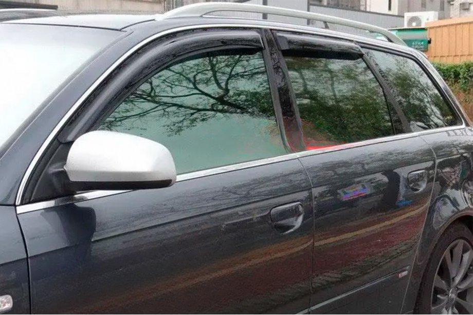 Audi A4 B7 2004–2008 Logu vēja deflektori (Avant, 4 gab., HIC) Image
