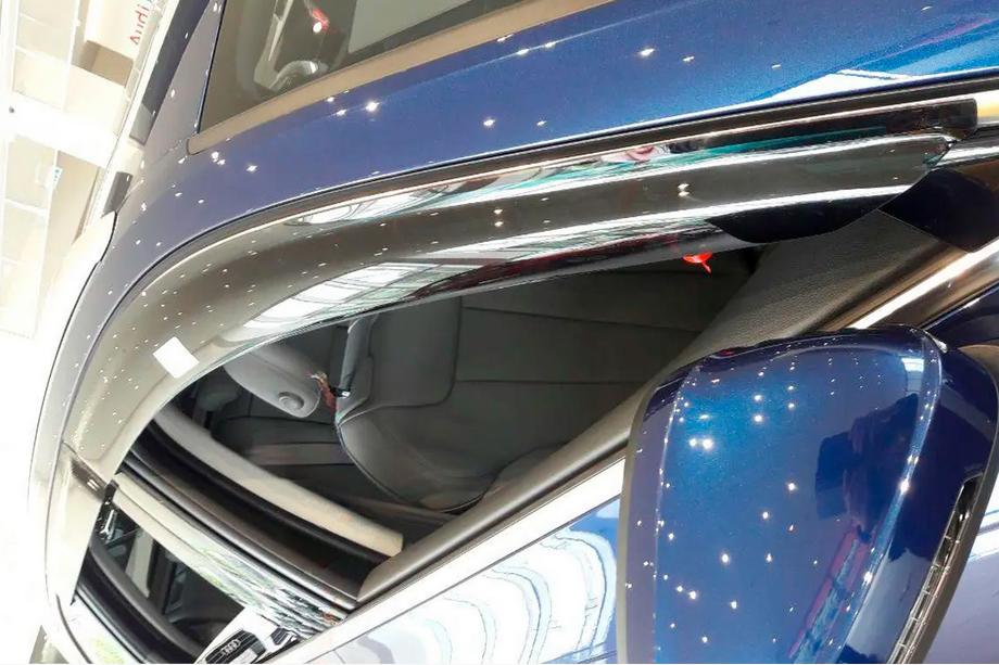 Audi A4 B9 2015–2024 Logu vēja deflektori (Avant, 4 gab., HIC) Image