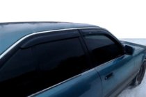 BMW 5. sērija E34 1988–1995 Logu vēja deflektori (4 gab., HIC) foto 4