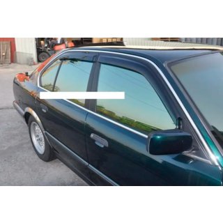 Logu vēja deflektori (4 gab., HIC) BMW 5. sērija E34 1988–1995 foto 2