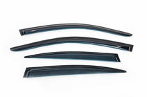BMW 5. sērija E60/E61 2003–2010 Logu deflektori SD (4 gab., HIC) foto 2